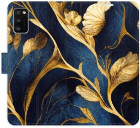 iSaprio flip pouzdro GoldBlue pro Samsung Galaxy A41