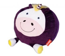 BeanBag Sedací vak kráva Božka, fialová