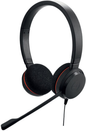 Jabra Evolve 20 SE, Stereo UC, USB C/A, Leather
