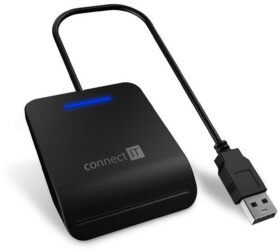 CONNECT IT USB čtečka eObčanek a čipových karet CFF-3050-BK