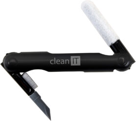 CLEAN IT Čistící sada pro sluchátka, černá