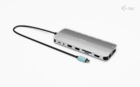 i-tec USB-C Metal Nano 3x Display Dock, 2x HDMI 1x USB-C + PD 140W