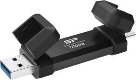 Silicon Power DS72 500GB, černý