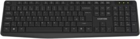 CANYON KB-W01 EN/CS Wireless Black - CZ