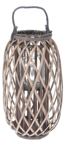 Koopman Lucerna štípaná Vrba průměr 28 cm, výška 50 cm, černá