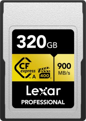 Lexar CFexpress Pro Gold VPG400 (Type A) 320GB