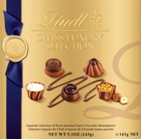 Lindt Švýcarská kolekce prémiových pralinek 143 g