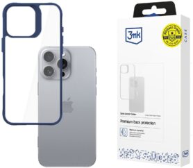 3MK Satin Armor Case+ Blue pro Apple iPhone 16 Pro Max
