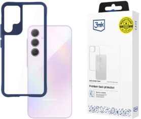 3MK Satin Armor Case+ Blue pro Samsung Galaxy A35 5G