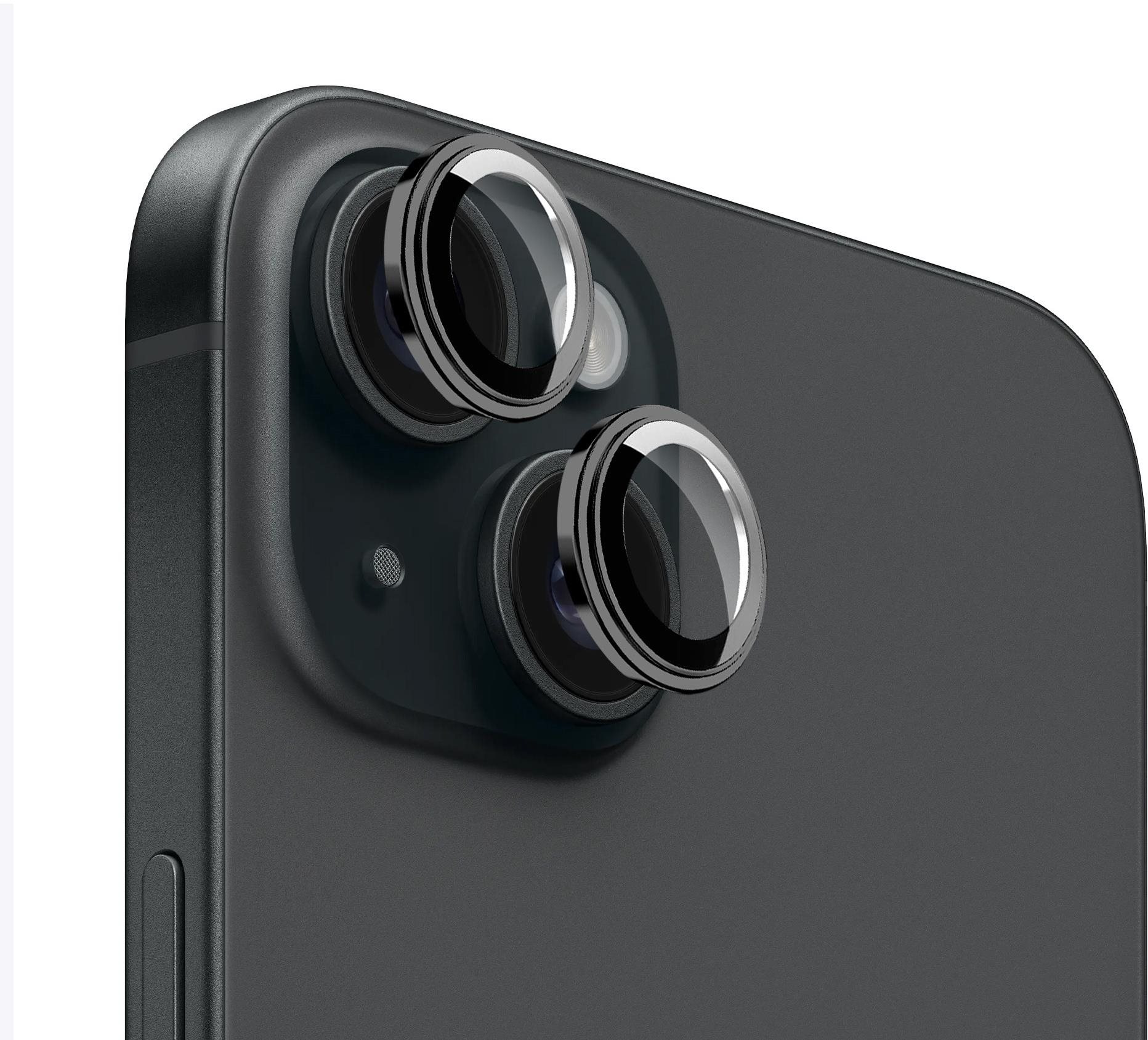 Mobile Origin Easy Lens Guards Black iPhone 15 / 15 Plus