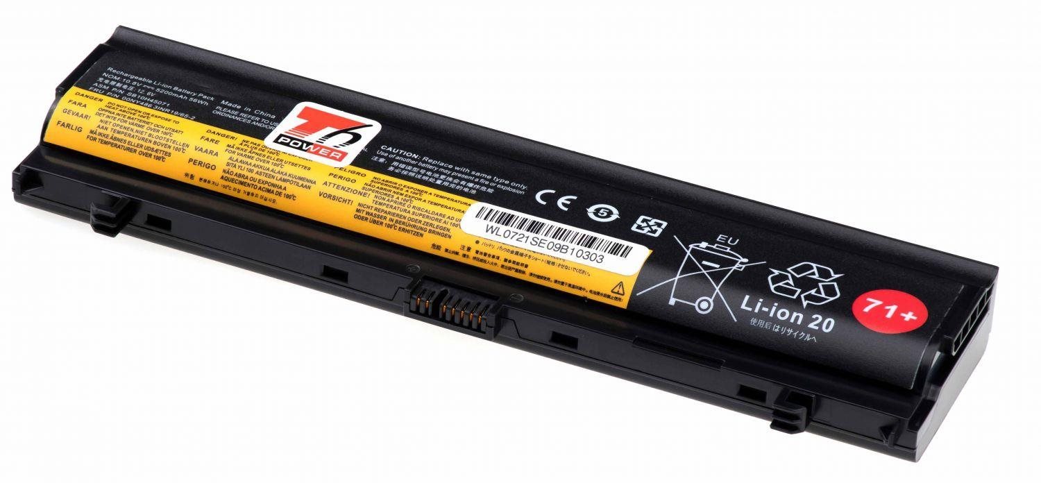 T6 Power pro Lenovo ThinkPad L560, Li-Ion, 5200 mAh (56 Wh), 10,8 V