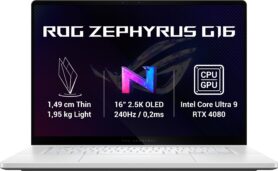 Repasované - ASUS ROG Zephyrus G16 GU605MZ-NEBULA037W Platinum White kovový