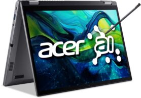 Acer Aspire Spin 14 Steel Gray kovový + Acer Active Pen (ASP14-52MTN-71AC)