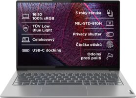 Lenovo ThinkBook 13s G4 ARB Arctic Grey celokovový