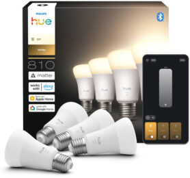 Philips Hue White 7W 810 E27 4ks