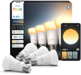 Philips Hue White Ambiance 6W 810 E27 4ks