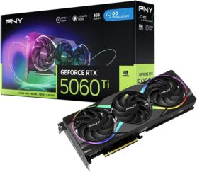 PNY GeForce RTX 5060 Ti 8GB EPIC-X RGB Overclocked Triple Fan