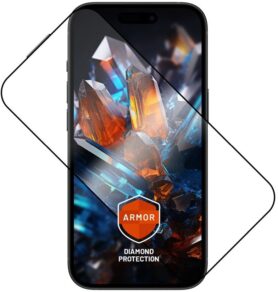 FIXED Armor s aplikátorem pro Apple iPhone 15 Plus černé
