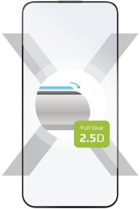 FIXED FullGlue-Cover pro Apple iPhone 15 Plus černé