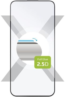 FIXED FullGlue-Cover pro Apple iPhone 15 Pro černé