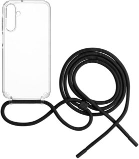 FIXED Pure Neck s černou šňůrkou na krk pro Samsung Galaxy A15/A15 5G
