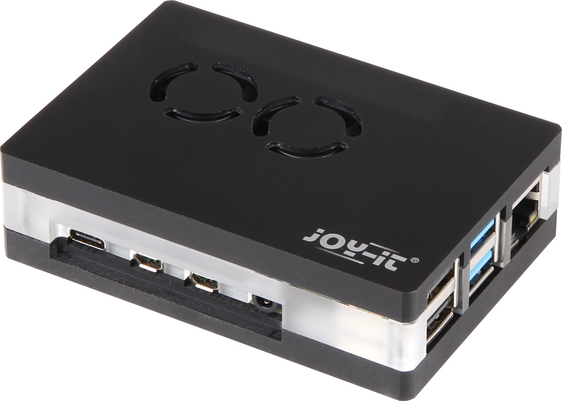 JOY-IT Case pro RASPBERRY Pi 4 - Acryl Fan