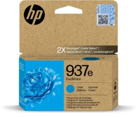 HP 4S6W6NE č. 937 XL EvoMore azurová