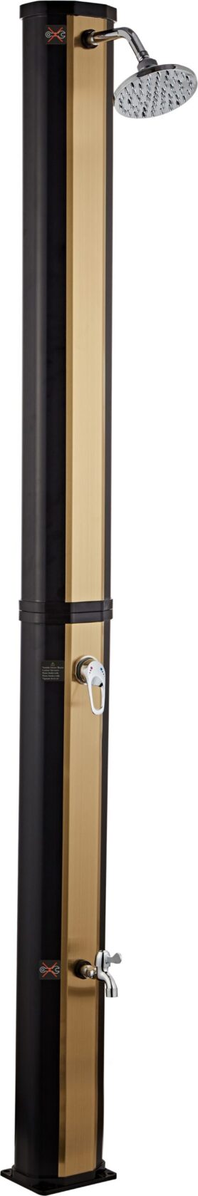 SNUOFAN KR104 Sprcha solární, 35 l, zlatá