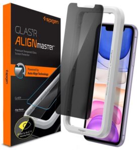 Spigen Glass AlignMaster Privacy 1 Pack iPhone 11