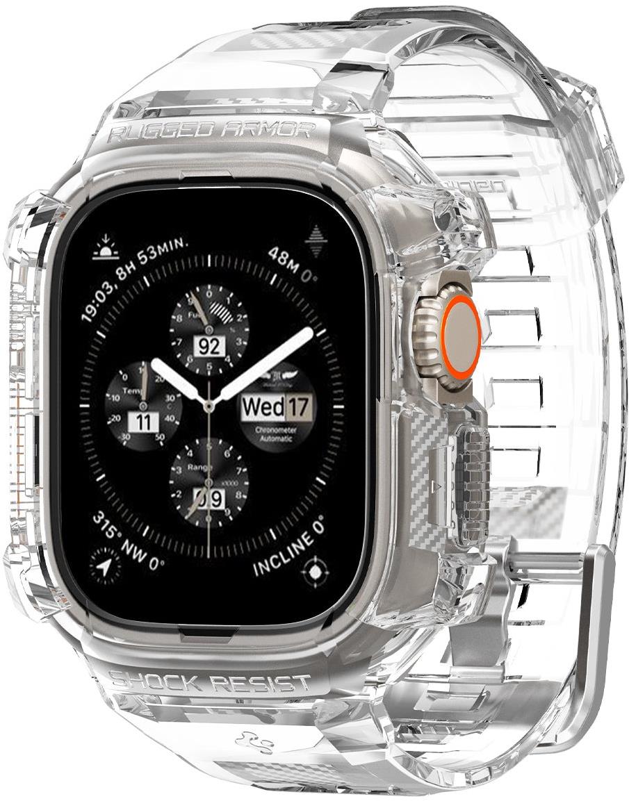Spigen Rugged Armor Pro Crystal Clear Apple Watch Ultra 3/2/1