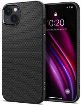 Spigen Liquid Air Matte Black iPhone 14