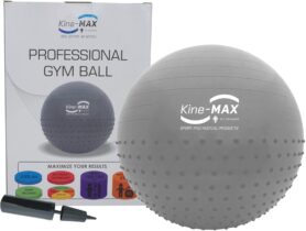 Kine-MAX Professional GYM Ball  - stříbrný
