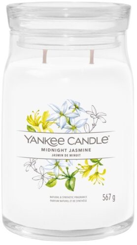 YANKEE CANDLE Signature sklo 2 knoty Midnight Jasmine 567 g