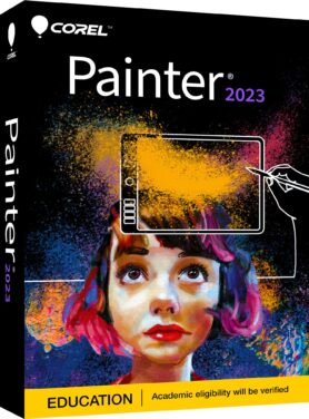Corel Painter 2023 Win/Mac EN EDU (elektronická licence)