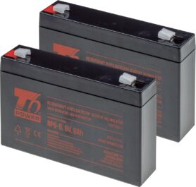 Sada baterií T6 Power pro APC Smart-UPS SC450RMI1U, VRLA, 6 V
