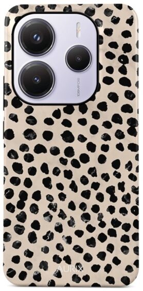 TopQ Kryt AURIX Xiaomi Redmi Note 14 5G pevný Minimalist Dots 136494
