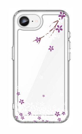 TopQ Kryt Image iPhone 16e pevný Květy sakury 138386