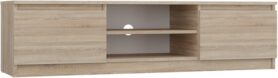 Topeshop RTV Malwa 140 cm Sonoma