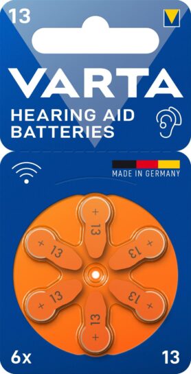 VARTA baterie do naslouchadel VARTA Hearing Aid Battery 13 6ks