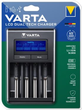 VARTA nabíječka LCD Dual Tech Charger empty