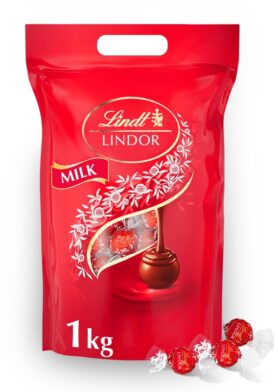 LINDT Lindor Pralinky Mléčná Čokoláda 1000 g