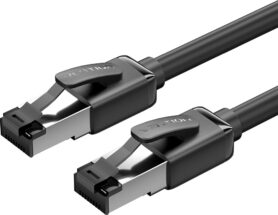 Vention LSZH Cat.8 SFTP Ethernet Patch Cable 1M Black