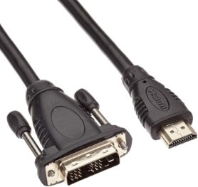 PremiumCord DVI - HDMI propojovací, stíněný, 2m
