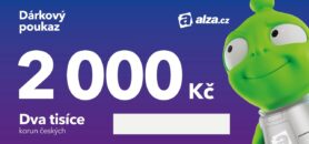 Elektronický dárkový poukaz Alza.cz na nákup zboží v hodnotě 2000 Kč