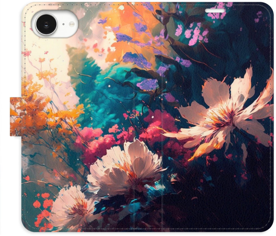 iSaprio Flip pouzdro Spring Flowers pro iPhone 16e
