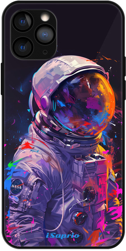 iSaprio Lesklé pouzdro Neon Astronaut - iPhone 11 Pro