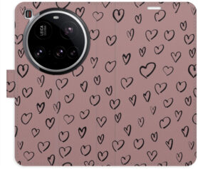 iSaprio Flip pouzdro Heart Dark 02 pro Xiaomi 15 Ultra