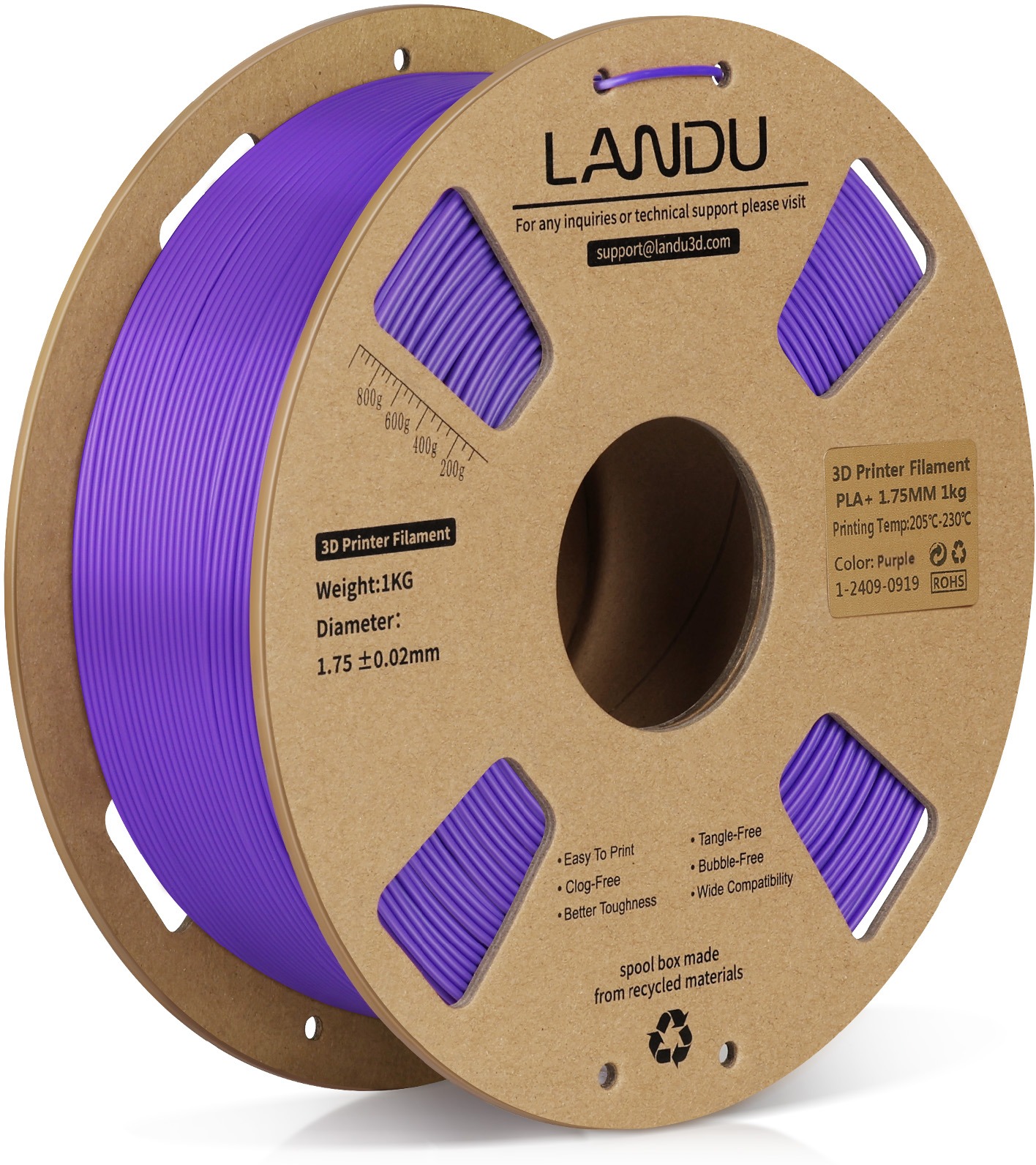 Landu PLA+ Purple 1kg