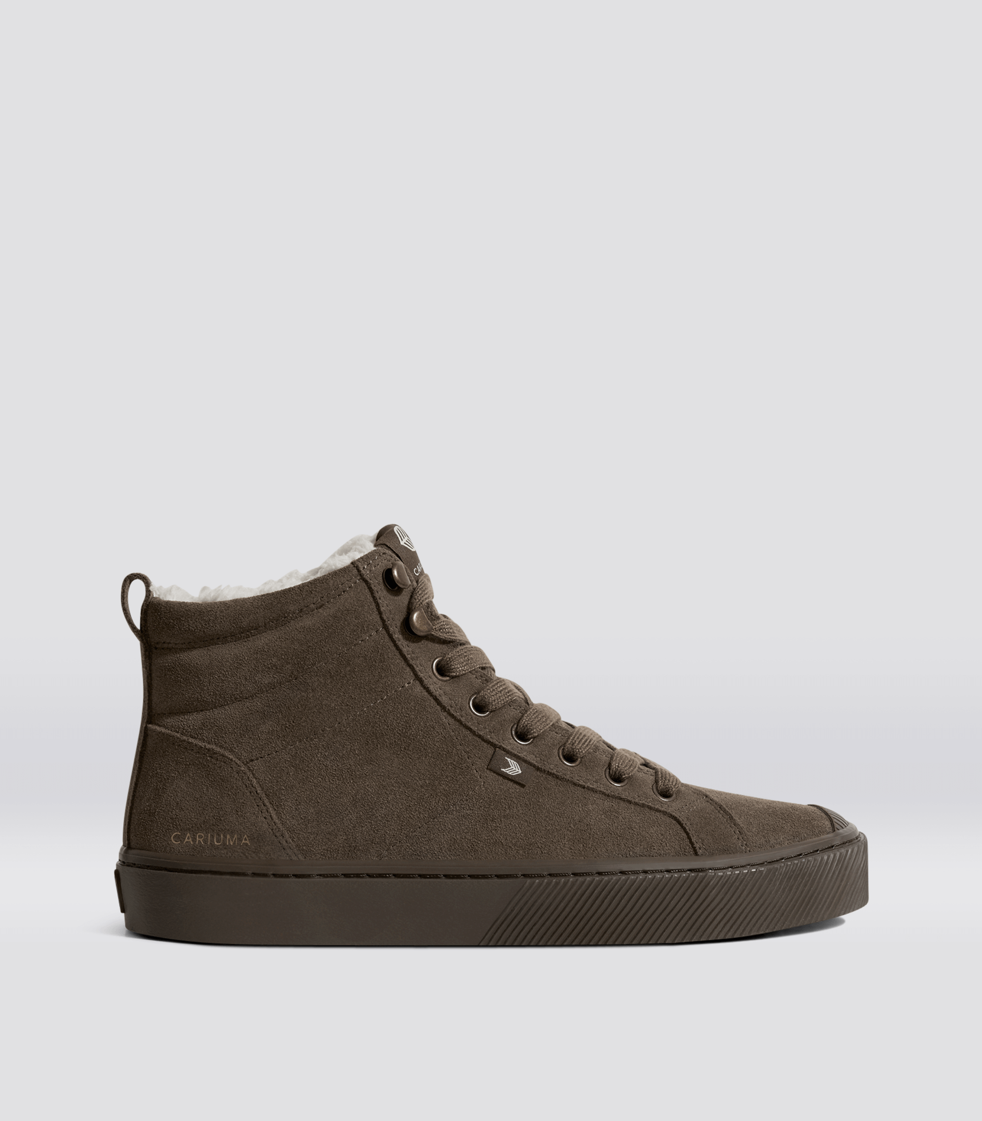 Cariuma OCA Therma High All Teak Suede Boot - All Teak / Women 6.5 / Men 5