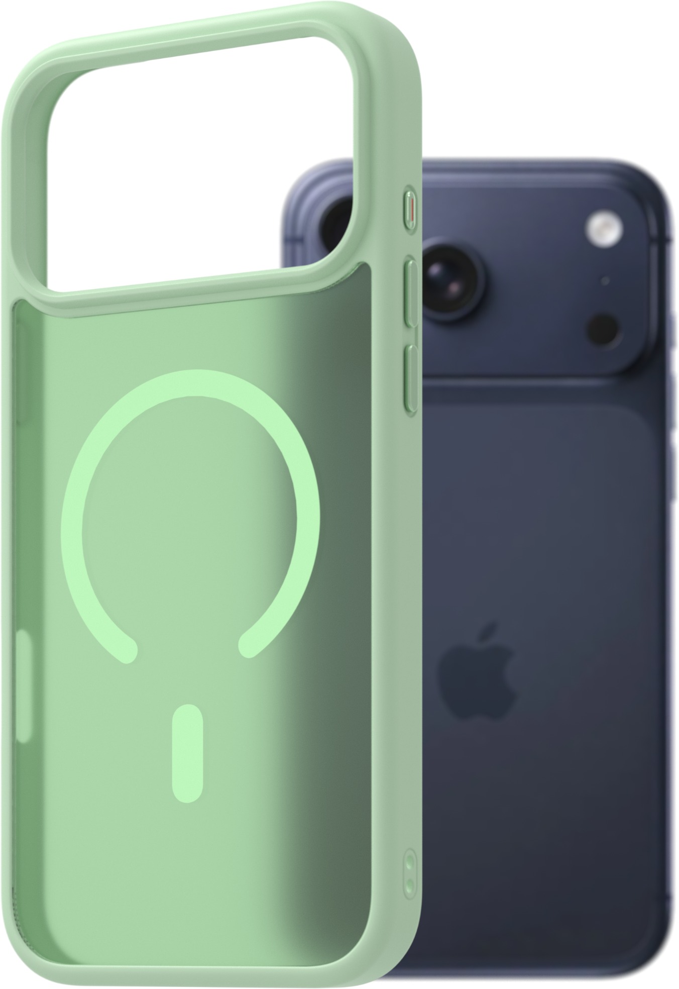 AlzaGuard Matte Case Compatible with MagSafe pro iPhone 17 Pro Max zelený